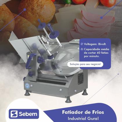 Imagem de Fatiador Cortador de Frios Queijo MXT30 Profissional Gural