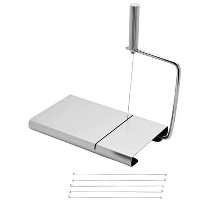 Imagem de Fatiador cortador fio aço inox multifuncional queijo manual mimo - MIMO_STYLE