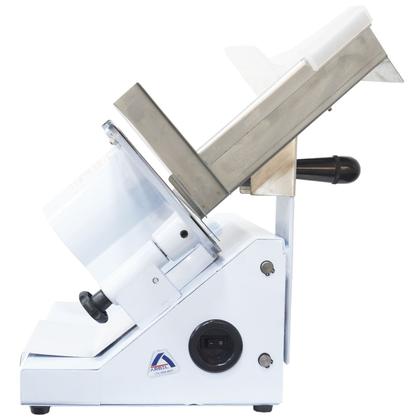 Imagem de Fatiador Cortador Frios Elétrico Lâmina Inox 170mm Ajuste Espessura Bivolt Arbel 178 MC 4.0 Branco