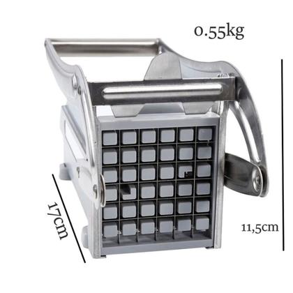Imagem de Fatiador de Batata Palito Cortador Legumes Inox Manual