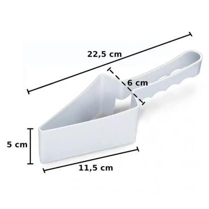 Imagem de Fatiador De Bolos Triangular Cortador De Fatias
