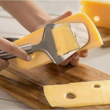 Imagem de Fatiador Plaina Para Queijo Frios Manual Aço Inox 23cm C2421