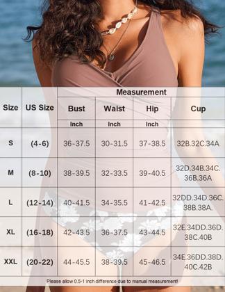 Imagem de Fatos de banho tankini AI'MAGE femininos franzidos para controle de barriga