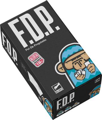 Imagem de FDP Foi de Proposito Jogo de Cartas Humor Buró