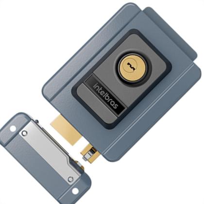 Imagem de Fechad Eletr Intelbras Ajust.Fx 1500 Cinza