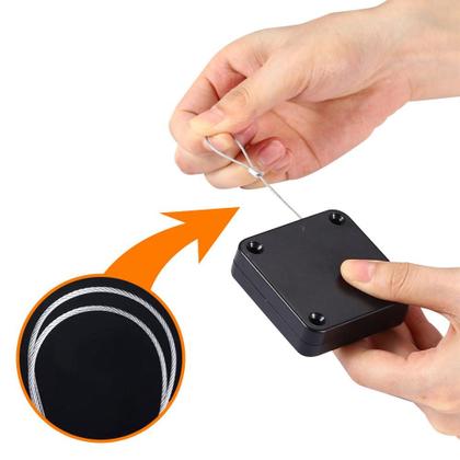 Imagem de Fechador De Porta Automático Porta Mola Aérea Cabo Retrátil