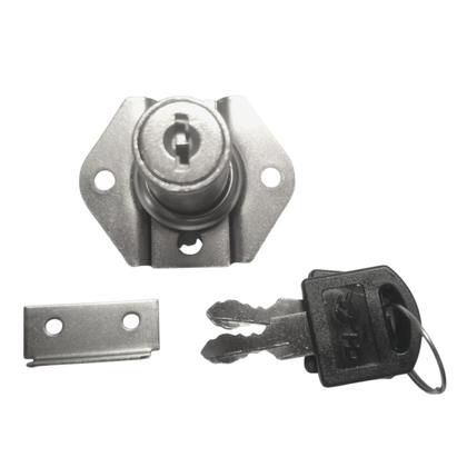 Imagem de Fechadura 22mm Lingueta Porta Gaveta Armário Móveis 2 Chaves