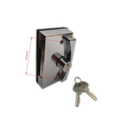 Imagem de Fechadura 3530 bico de papagaio para porta de correr + contra fechadura 3230 v/a - Cromado