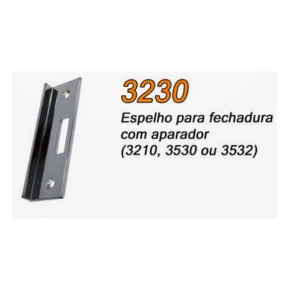 Imagem de Fechadura 3530 bico de papagaio para porta de correr + contra fechadura 3230 v/a - Cromado