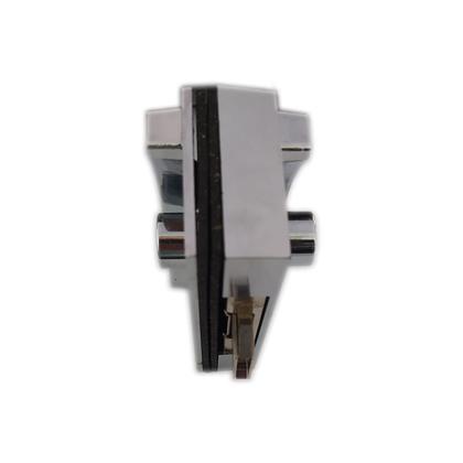 Imagem de Fechadura 3530 bico de papagaio para porta de correr + contra fechadura 3230 v/a - Cromado