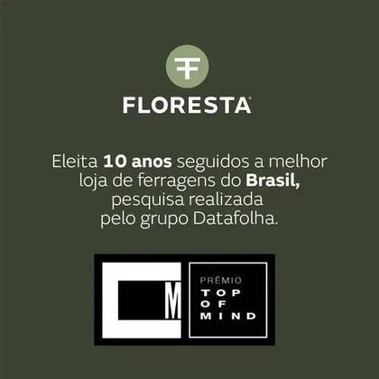 Imagem de Fechadura Banheiro Bico Duplo Inox Escovado Arouca