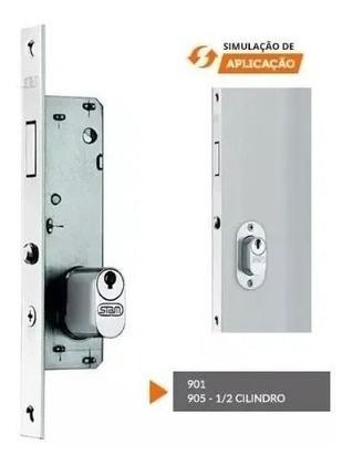 Imagem de Fechadura Bico Papagaio 901 Inox Stam Externa Correr