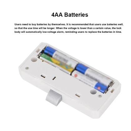 Imagem de Fechadura Bluetooth porta,gaveta Tuya / Smartlife- Preto