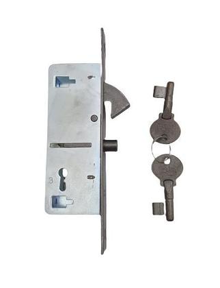 Imagem de Fechadura Concha Para Porta e Janela de Correr Chave Dobrável União Mundial Antique