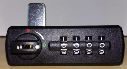 Imagem de Fechadura de combinação mecânica - conjunto com 2 peças