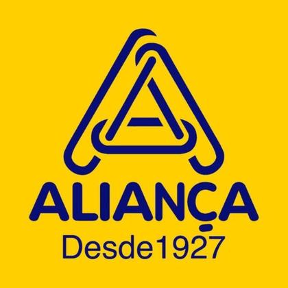 Imagem de Fechadura De Porta Aliança Externa Inox Trinco Sala Quarto Cromada Premium 2600/41 Maçaneta Chave