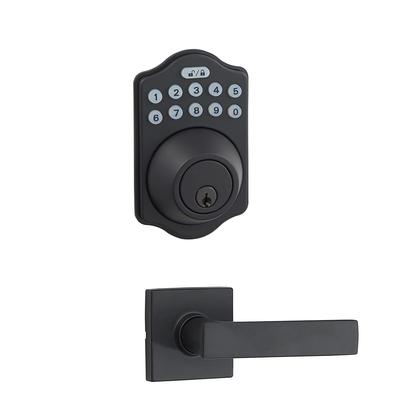 Imagem de Fechadura de porta Amazon Basics Teclado eletrônico tradicional Deadbolt