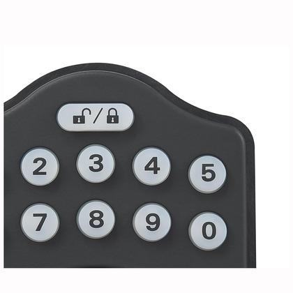 Imagem de Fechadura de porta Amazon Basics Teclado eletrônico tradicional Deadbolt