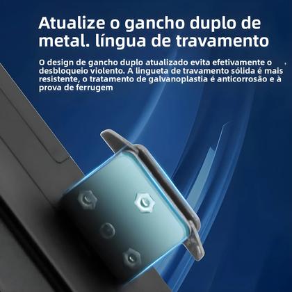 Imagem de Fechadura De Porta De Vidro Inteligente Tuya Com Impressão Digital, Senha, Cartão IC E Controle