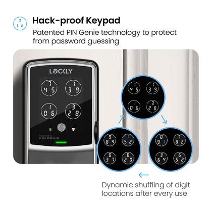 Imagem de Fechadura de porta inteligente Lockly Secure Plus Fechadura de entrada sem chave