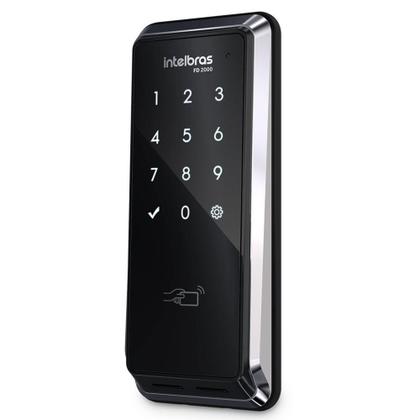 Imagem de Fechadura Digital de Sobrepor Intelbras FD2000, Senha, Bivolt, Preto - 4670200