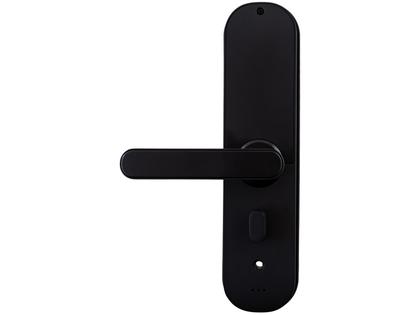 Fechadura Digital Multilaser LIV SE233 Biométrica - Interna de Embutir Wi-Fi Preto Imagem de Fechadura Digital Multilaser LIV SE233 Biométrica