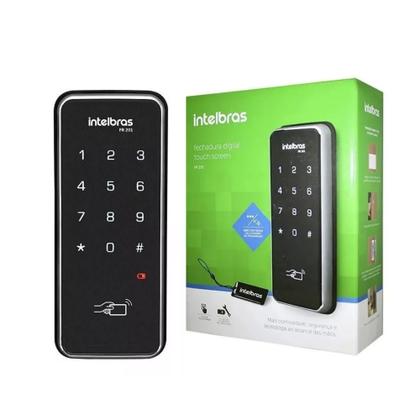 Imagem de Fechadura Digital Touch Cartão Tag FR 201 Intelbras