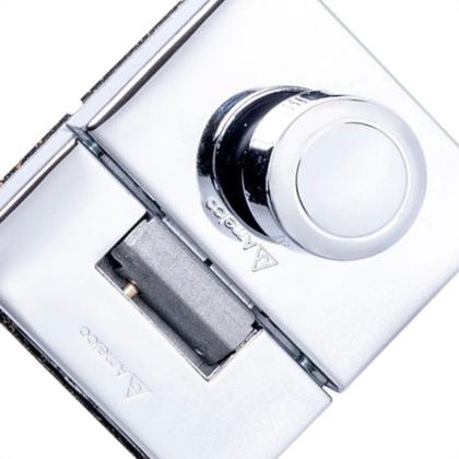 Imagem de Fechadura Eletrica Amelco Vidro Cromado Fv32 Interna 714721