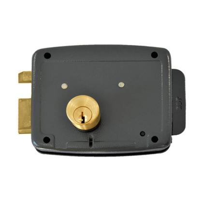 Imagem de Fechadura Elétrica C90 STD Cinza Abre para Fora HDL 90.01.03.025