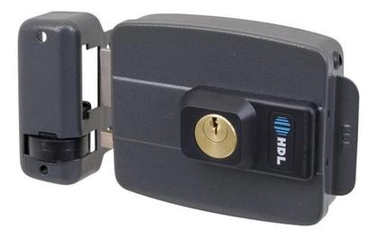 Imagem de Fechadura Elétrica Deluxe - 12v - Cinza - Hdl C-90