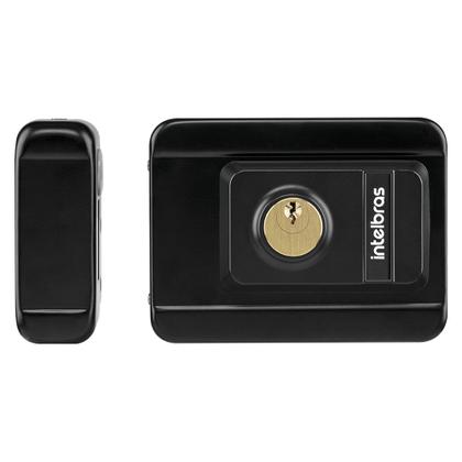 Imagem de Fechadura Eletrônica Com Tag e Chave + 7 Tag Extras Intelbras Abertura com Chave ou Tag Rfid FX3000