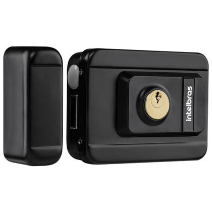 Imagem de Fechadura Eletrônica Com Tag e Chave + 7 Tag Extras Intelbras Abertura com Chave ou Tag Rfid FX3000