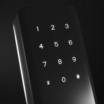 Imagem de Fechadura Eletronica Digital Com Biometria Kuanttum Beta Pro wi fi