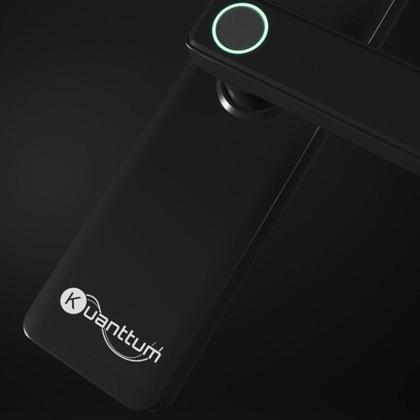 Imagem de Fechadura Eletronica Digital Com Biometria Kuanttum Beta Pro wi fi
