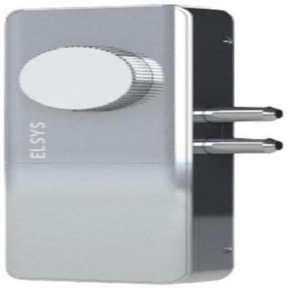 Imagem de Fechadura Eletrônica Digital Sobrepor Prata Biometria Elsys