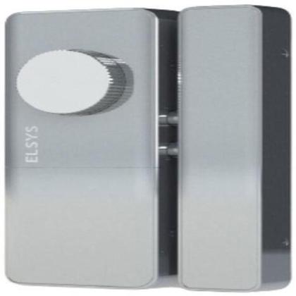 Imagem de Fechadura Eletrônica Digital Sobrepor Prata Biometria Elsys