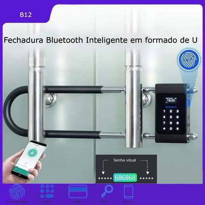 Imagem de Fechadura Eletrônica Em Formato De U B12