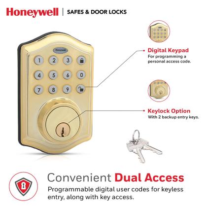 Imagem de Fechadura Eletrônica Inteligente Honeywell - Sem Chave