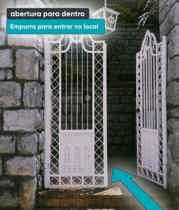 Imagem de Fechadura Eletrônica Portão HDL Com Tag RFID App Bluetooth Cilindro Ajustável 31-87mm