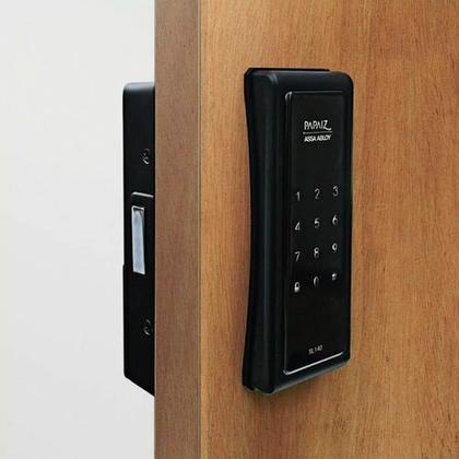 Imagem de Fechadura Eletrônica SmartLock SL 140 Preto Sobrepor