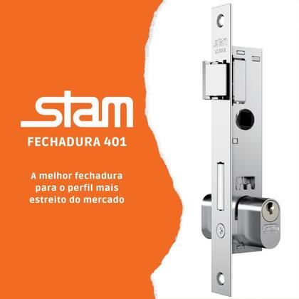 Imagem de Fechadura Estreita 401 Stam
