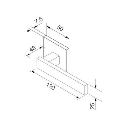 Imagem de Fechadura Externa Retro Maq 55 Pado Preto Texturizado