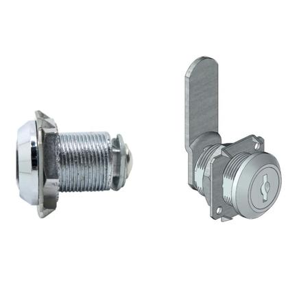 Imagem de Fechadura Fecho Lingueta com Chave para Armário de Aço Vestiário Guarda Volume Gaveta