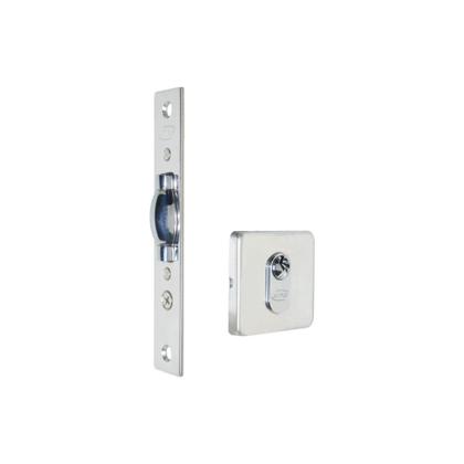 Imagem de Fechadura Imab rolete 2791 auxiliar Inox polido cilindro