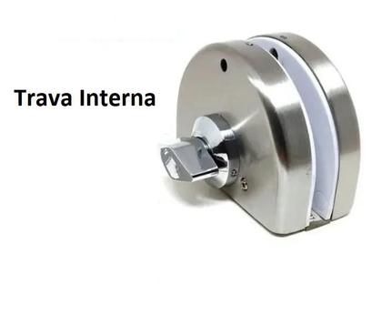 Imagem de Fechadura Inox Porta Vidro/vidro De Pressão Correr Vv 059