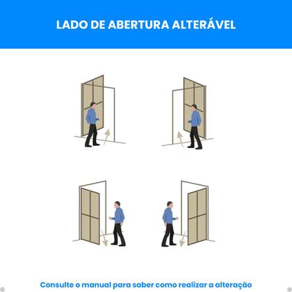 Imagem de Fechadura Inteligente Eletrônica Digital Biométrica Moderna