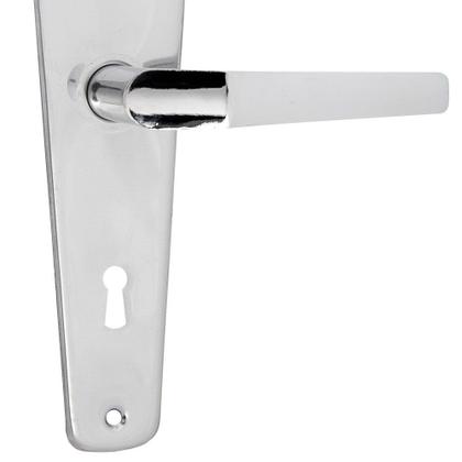 Imagem de Fechadura Interna Popline Reta Cromada ESP11 (40x53) Soprano