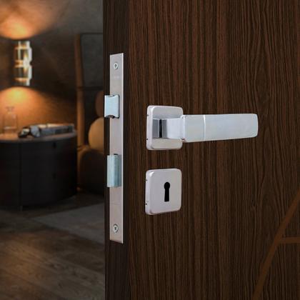 Imagem de Fechadura Interna Roseta 40mm Mgm Módena