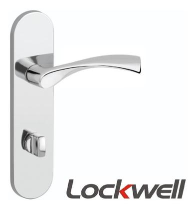 Imagem de Fechadura Lockwell Emma 40mm Banheiro Espelho Cromado