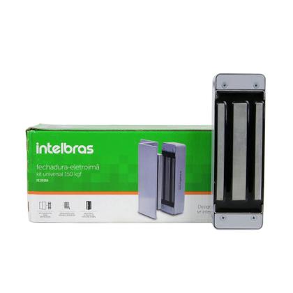 Imagem de Fechadura Magnética Com Sensor Intelbras 2 Botoeira Bt 3000